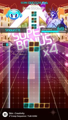 ¡Lumines: La danza de la música y los bloques en tu pantalla!